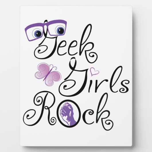 ギークガールズロック フォトプラーク (正面)