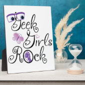 ギークガールズロック フォトプラーク (側面)
