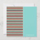 ギークキリン男の赤ちゃんシャワー 招待状 (裏面)