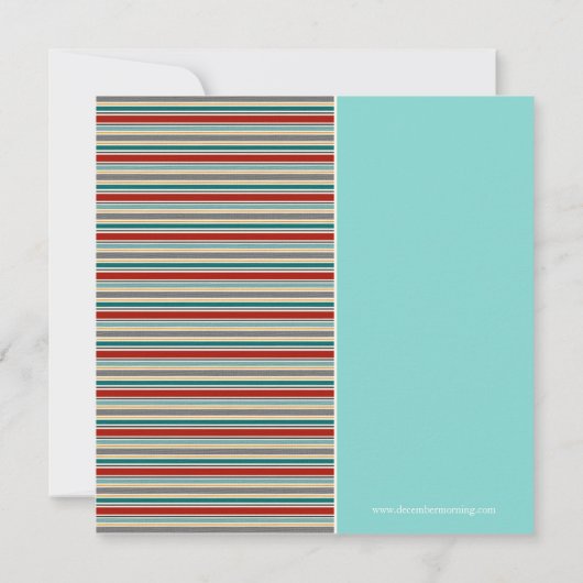 ギークキリン男の赤ちゃんシャワー 招待状 (裏面)