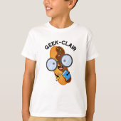 ギーククレアおもしろいエクラープン Tシャツ (正面)