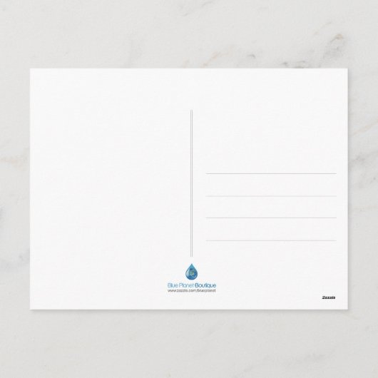 ギークサンタ絵文字クリスマスポストカード シーズンポストカード (裏面)