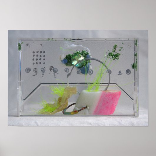 ギークジェムK7 1986ミックスメディアポスター ポスター (正面)