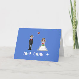 ギークプレーヤー1と2新しいゲームプラス新郎新婦 カード