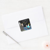 ギークラブオールドゲームスクールカスタム スクエアシール (封筒)