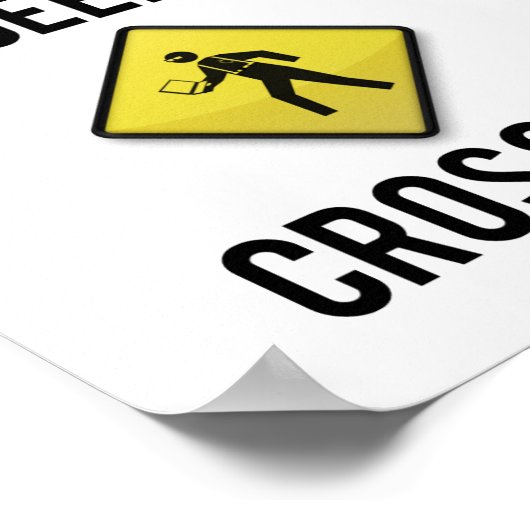 ギーク交差 ポスター (角)