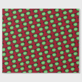 ギーク仕様：バイナリコードパターンを持つ眼鏡おもしろい ラッピングペーパー (フラット)