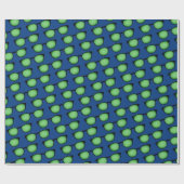 ギーク仕様：バイナリコードパターンを持つ眼鏡おもしろい ラッピングペーパー (フラット)