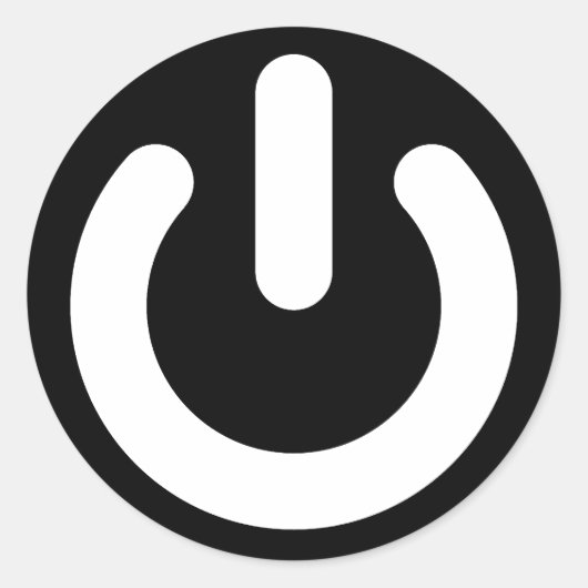 ギーク力イデオロギー ラウンドシール (正面)