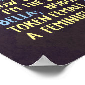 ギーク女子の女性解放運動 ポスター (角)