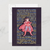 ギーク女子の女性解放運動 ポストカード (正面/裏面)