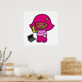 ギーク女 ポスター (キッチン)