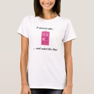ギーク愛医者は再度打ちます Tシャツ
