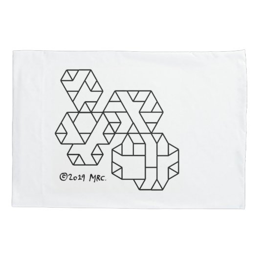 ギーク枕 枕カバー (裏面)