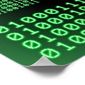 ギーク用バイナリコード ポスター (角)