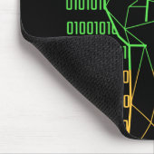 ギーク用BLMのブラックパワー拳 マウスパッド (コーナー)