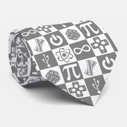 ギーク記号タイ ネクタイ (ロール)
