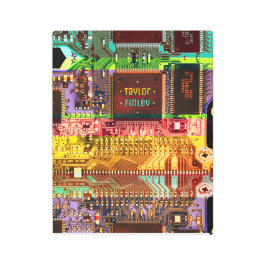 ギーク&グリッチプリント基板ロボット名 メタルプリント