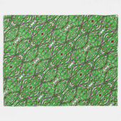 ギーク フリースブランケット (正面(横))