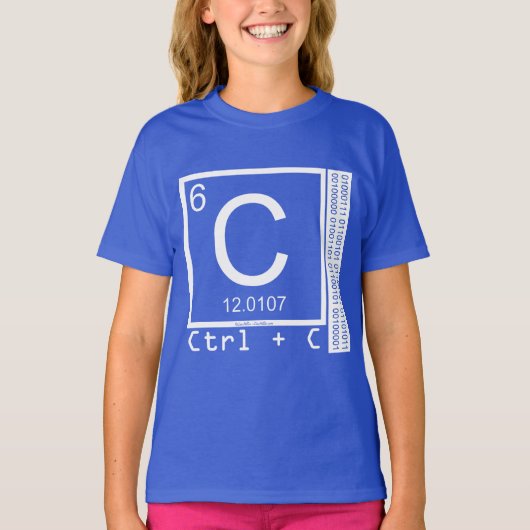 ギーク・ミー! カーボンコピー Tシャツ (正面)