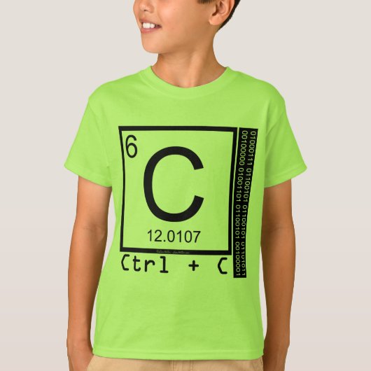 ギーク・ミー! カーボンコピー Tシャツ (正面)