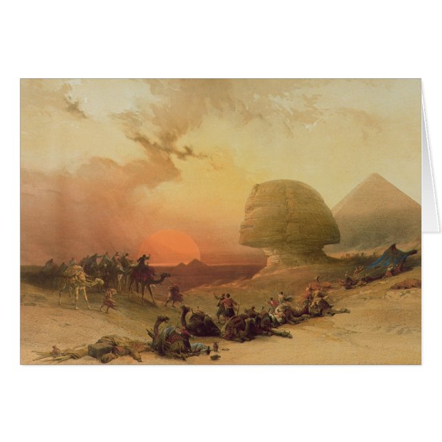 ギーザのスフィンクス (正面横)