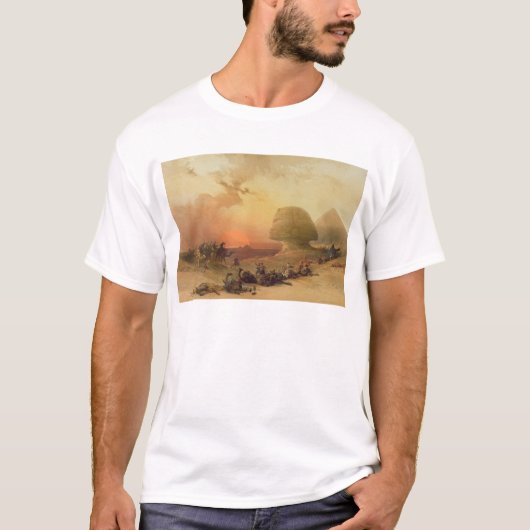ギーザのスフィンクス Tシャツ (正面)
