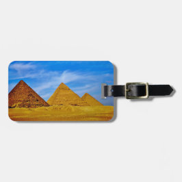 ギーザのピラミッド ラゲッジタグ