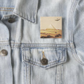 ギーザの宇宙船 缶バッジ (インサイチュ)