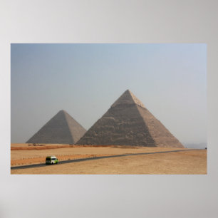 ギーザの最初2つのピラミッド ポスター