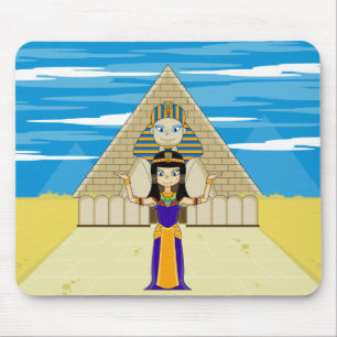 ギーザのCleopatra及び素晴らしいスフィンクス マウスパッド