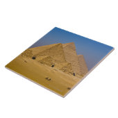 ギーザ、エジプトの素晴らしいピラミッド タイル (側面)