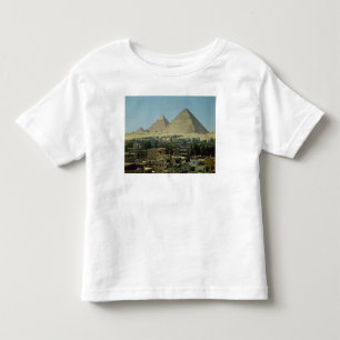 ギーザ、紀元前のc.2589-30のピラミッド、古い王国 トドラーTシャツ