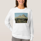 ギーザ、紀元前のc.2589-30のピラミッド、古い王国 tシャツ (正面)