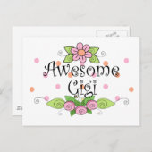 ギ素晴らしギTシャツ ポストカード (正面/裏面)