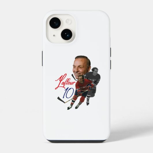 ギ・ラフルール アイスホッケー伝説 iPhoneケース (裏面)