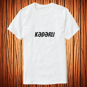クəドəリ  アゼルバイジャンのTシャツで悲しい Tシャツ
