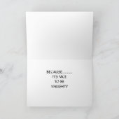 クいけなリスマスでいいけない シーズンカード (内部)