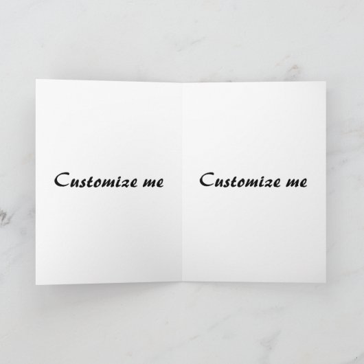 クおもしろいリスマスカード:ベルトの締め付け シーズンカード (内部)