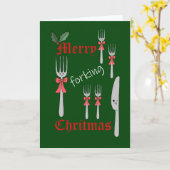 クおもしろいリスマス・ホメリーリデー・フォーク カード (黄色い花)