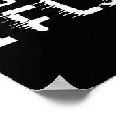 クおもしろいリック引用文Tシャツ_お買前は飛ぶ ポスター (角)