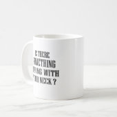 クアおもしろいトは何か問題が… コーヒーマグカップ (正面左)