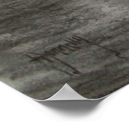 クアイサイドニューキャッスルプリントからのティーンブリッジズ ポスター (角)