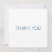 クアイントナンタケットウォーターカラーサマーコテージ サンキューカード (裏面)