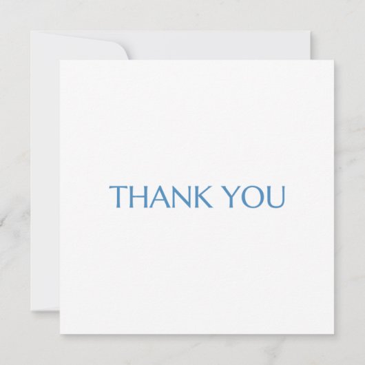 クアイントナンタケットウォーターカラーサマーコテージ サンキューカード (裏面)