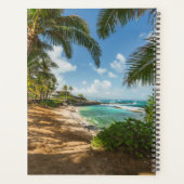 クアウコーブビーチ |マウイ，ハワイ プランナー手帳 (裏面)