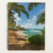 クアウコーブビーチ |マウイ，ハワイ プランナー手帳 (正面)