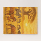 クアガサバンナサンライズ ジグソーパズル (横)