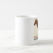 クアッガの写真は、クアッガを救います コーヒーマグカップ (中央)