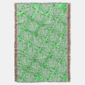 クアドラス、偽のアズレジョ、偽葉緑葉のヴェルデス。 スローブランケット (正面縦)